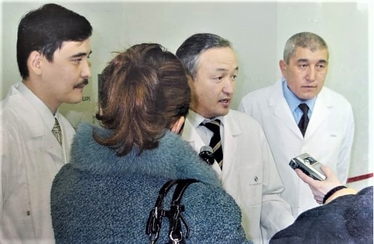 Торжественное открытие нового литотриптора Modulit SLK (2005 г.)